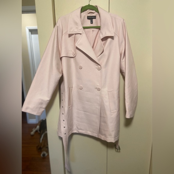 Pink Lightweight Trench Coat- BRAND NEW - Picture 3 of 6